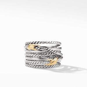 David yurman double crossover ring